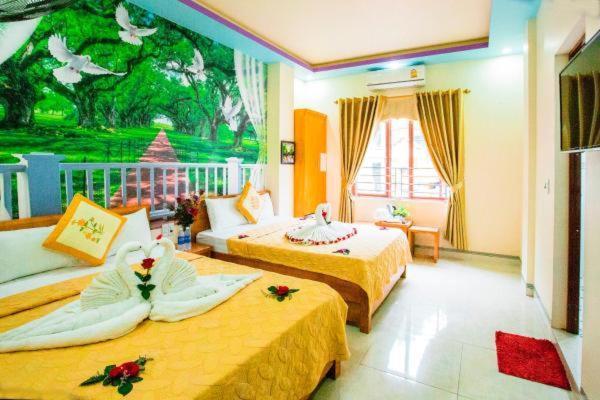 Trang Toan Hotel Chan Chau Exterior foto